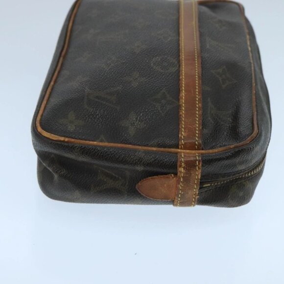 LOUIS VUITTON Monogram Compiegne 23 Clutch Bag M51847 LV Auth 106268 - Picture 6 of 16